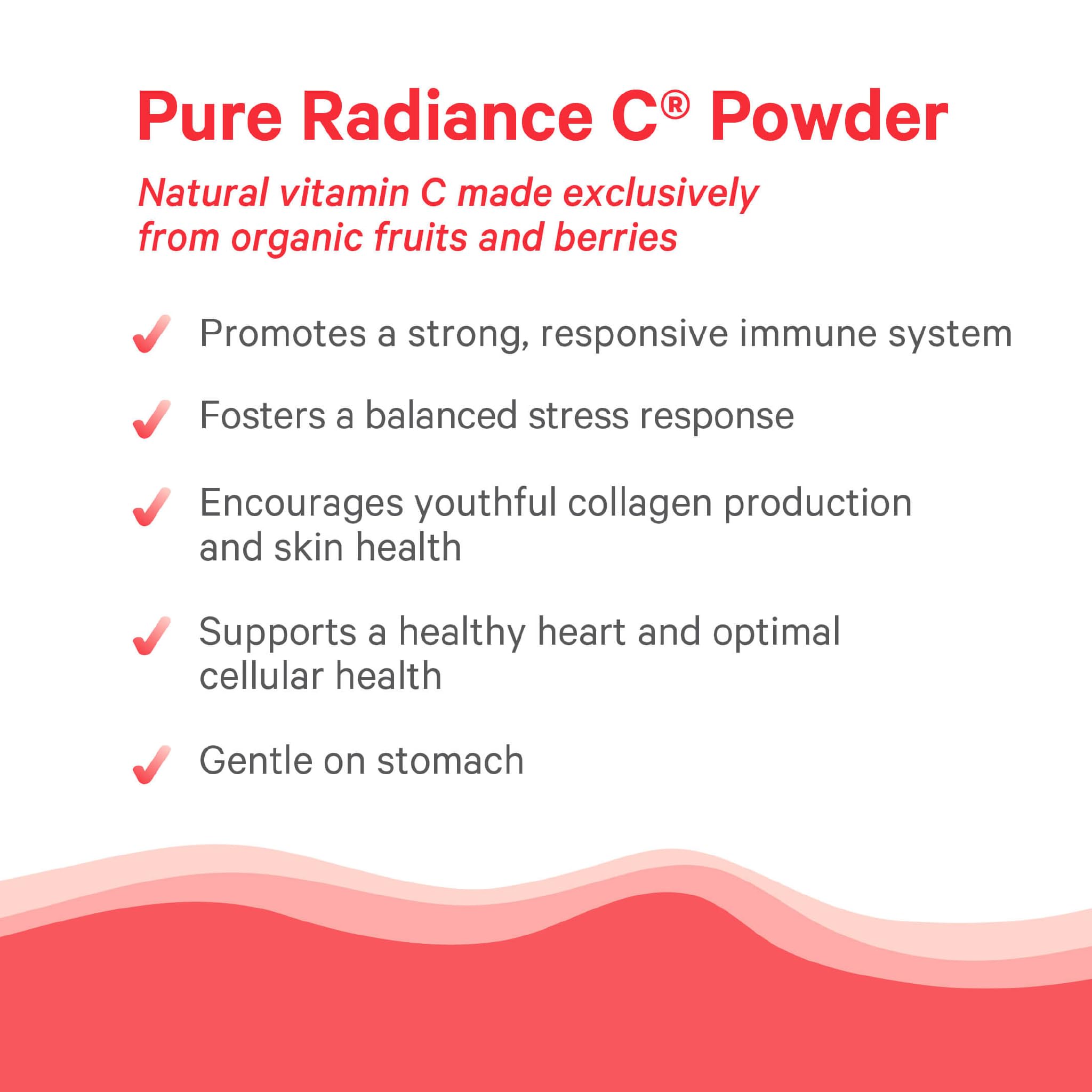 Pure Synergy label highlights organic, non-GMO, vegan attributes.