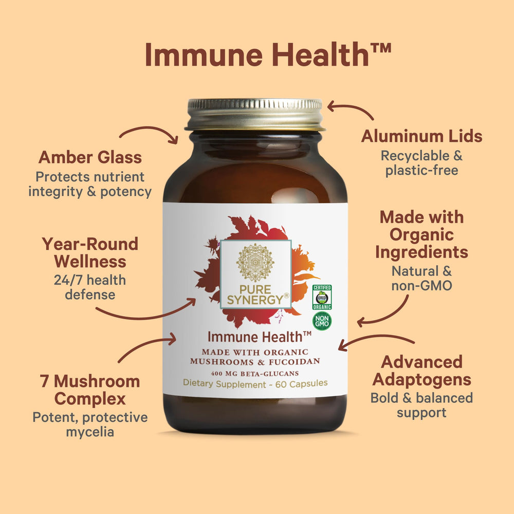 Pure Synergy reishi mushroom extract adds adaptogenic notes to the blend