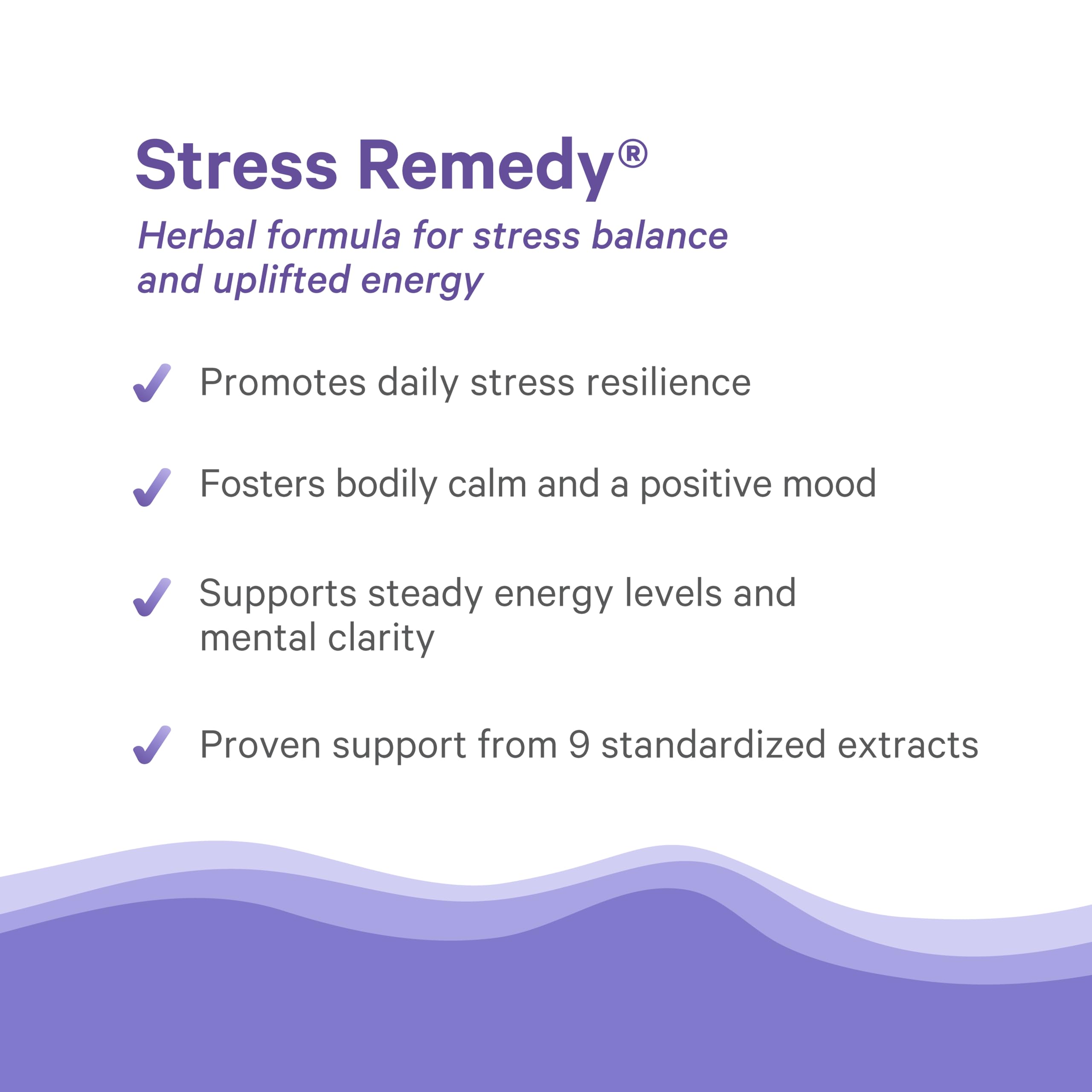 Pure Synergy Stress Remedy bottle in hand for on-the-go use.
