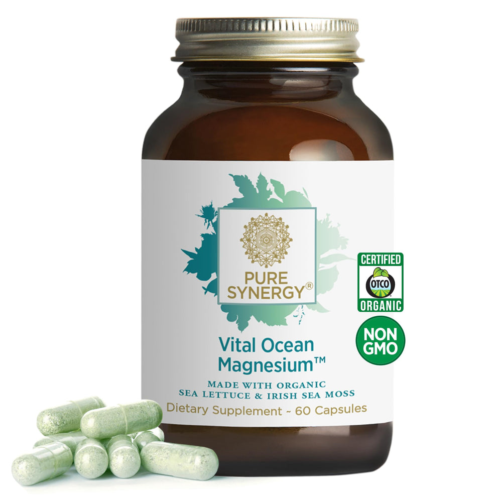 Pure Synergy Vital Ocean Magnesium bottle for daily vitality