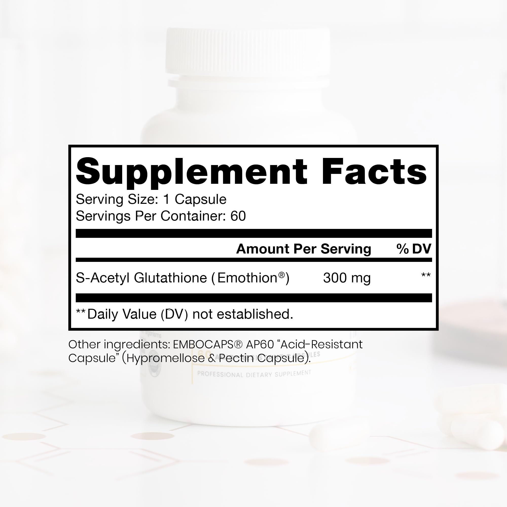 Pure Therapro Rx Embocaps acid-resistant capsule protecting stability during digestion