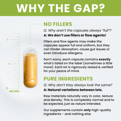 DIM 3+ label design focusing on purity and clinically studied ingredients