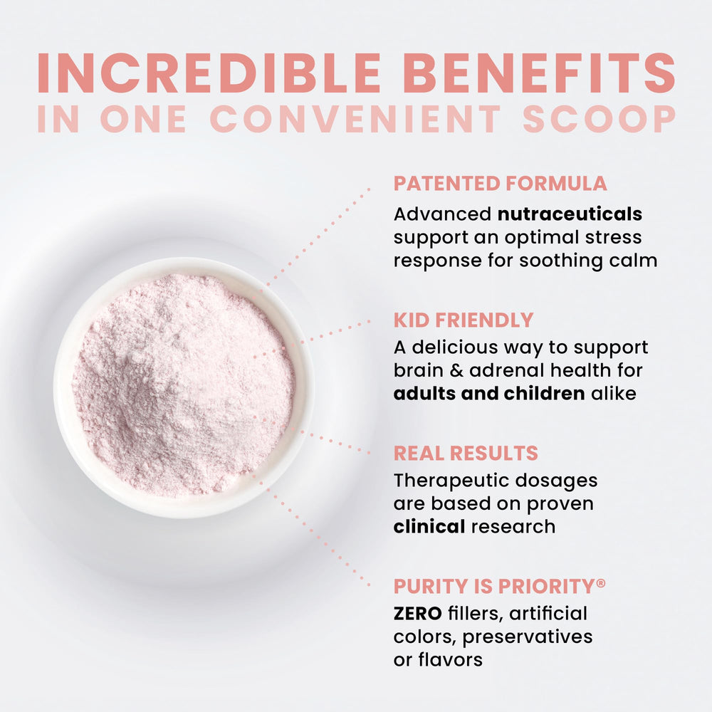 Ingredient panel of Just Relax Watermelon highlighting key calm-support nutrients