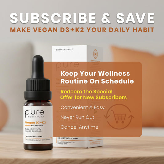 Pure Therapro Rx liposomal dropper shows precise five-drop dosing.