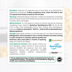 Quatrefolic methylfolate ingredient in Pure Therapro Rx formula.