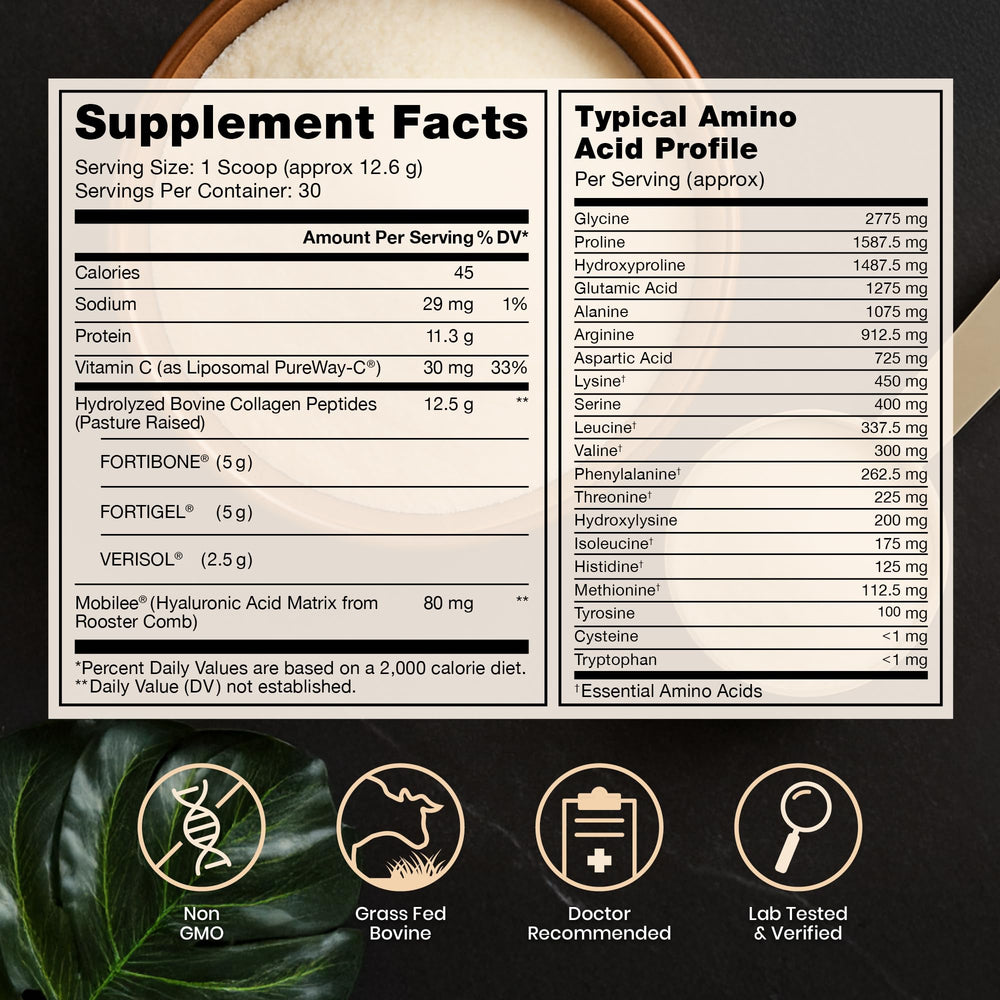 Pure Therapro Rx TriActive Collagen Plus bottle pour – convenient daily collagen