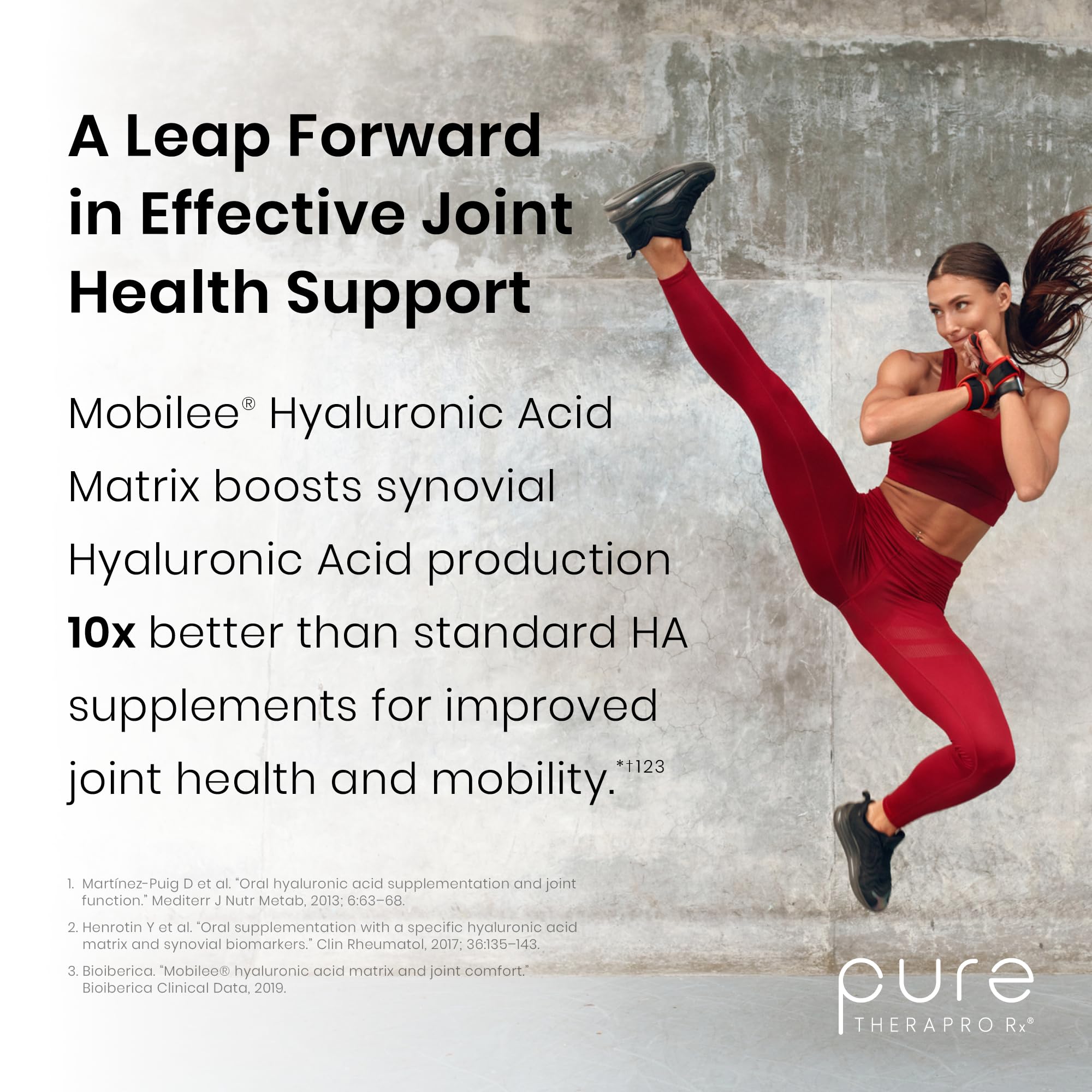 Pure Therapro Rx TriActive Collagen Plus bottle with label – bone and joint wellness
