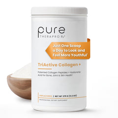 Pure Therapro Rx TriActive Collagen Plus tub front – hair and skin support