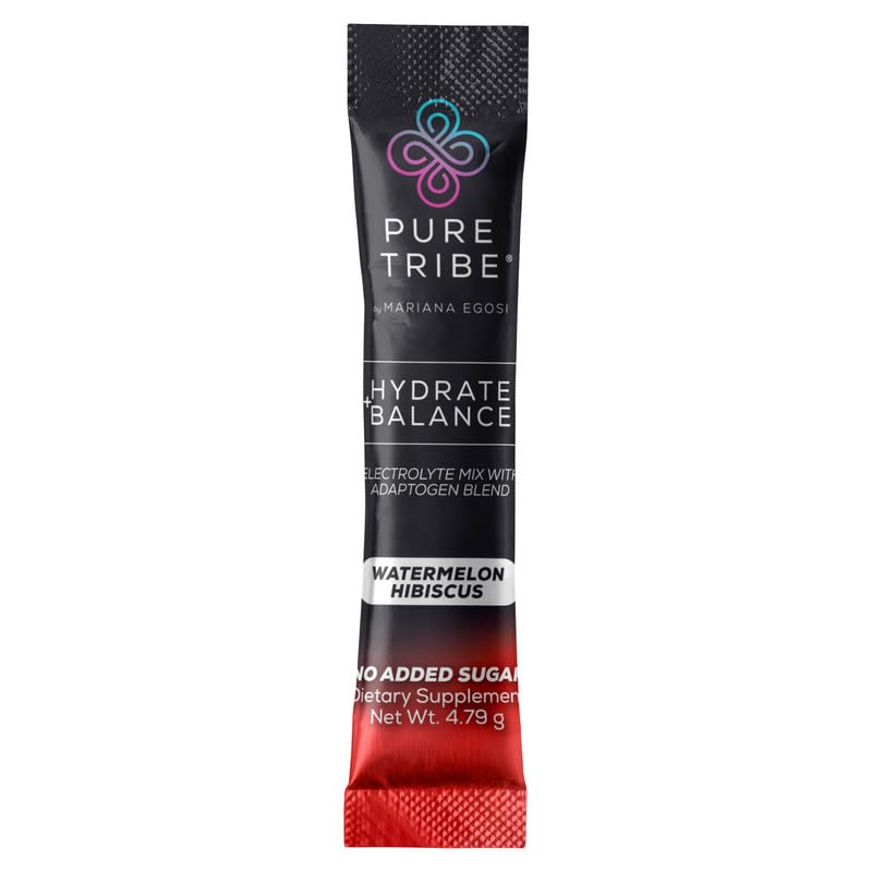 PURE TRIBE Powder dissolves quickly for post-workout refreshment.