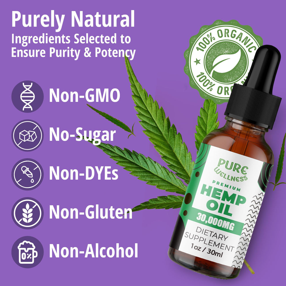 Pure Wellness omega ratio graphic emphasizes heart and brain support.
