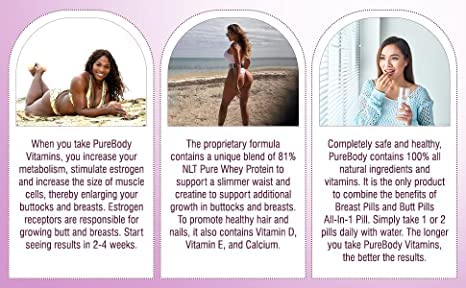 PureBody Vitamins bottle pour water shows convenient mix into drinks
