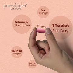 Pureclinica black pepper extract ingredient included to support absorption