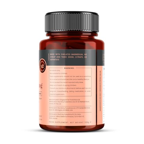 PureClinica four-forms closeup with magnesium bis-glycinate, malate, taurate, and theanine