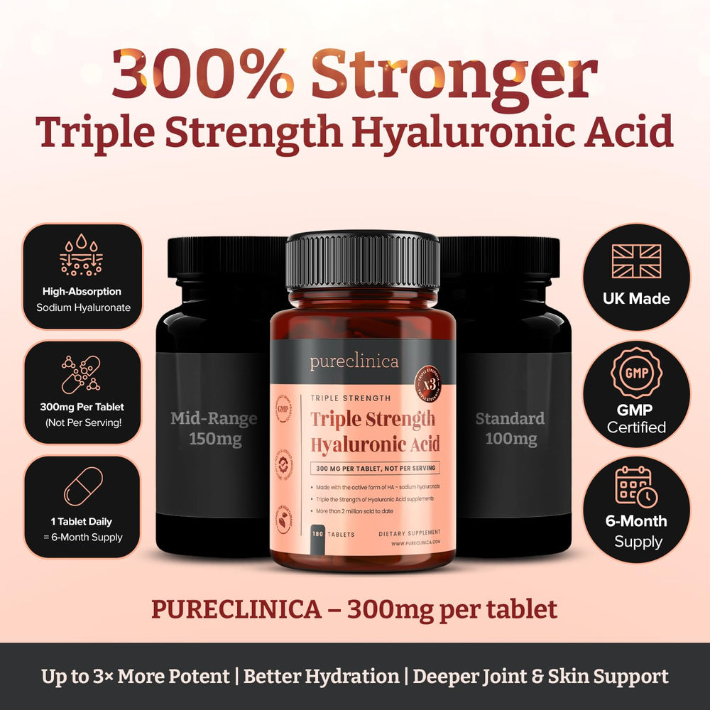 Pureclinica Hyaluronic Acid bulk packaging suitable for long-term use