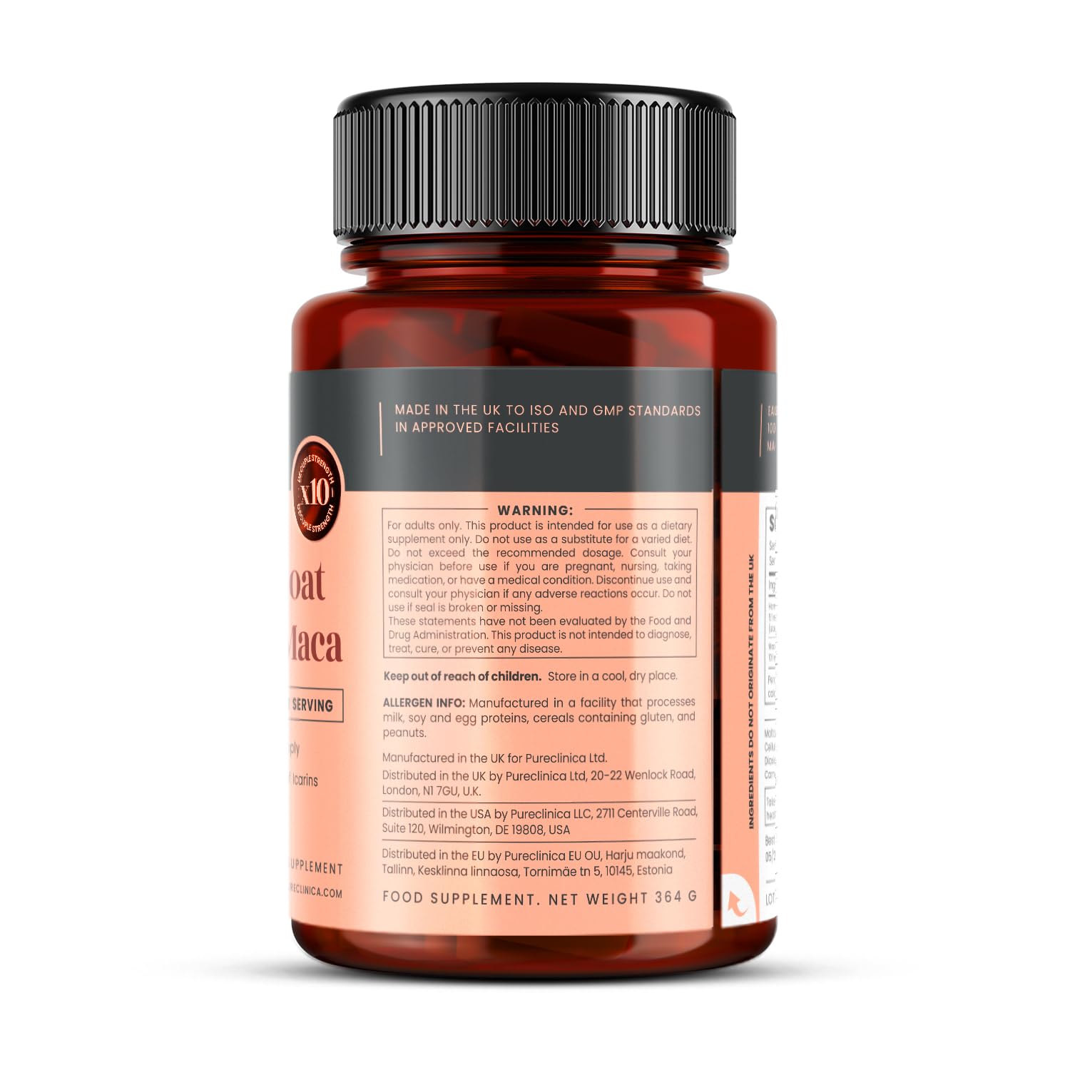 PureClinica Six-month supply visual emphasizing long-term value.