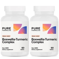 PureFormulas Boswellia Turmeric Complex bottle for potential joint support.