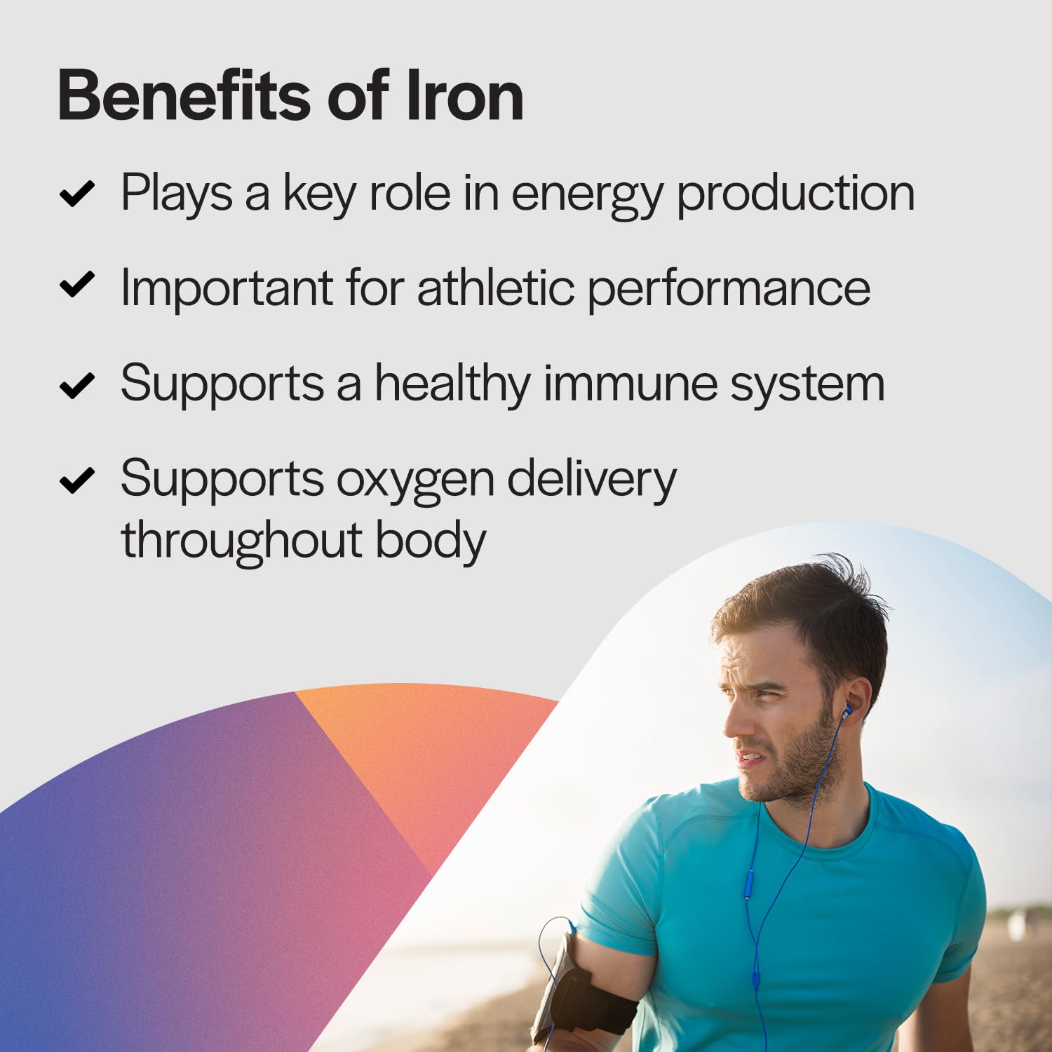 USA-made PureFormulas Ferrous Iron Complete packaging highlights quality.