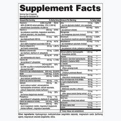 PureFormulas PureMulti nutrition table underscores broad vitamin and mineral coverage.