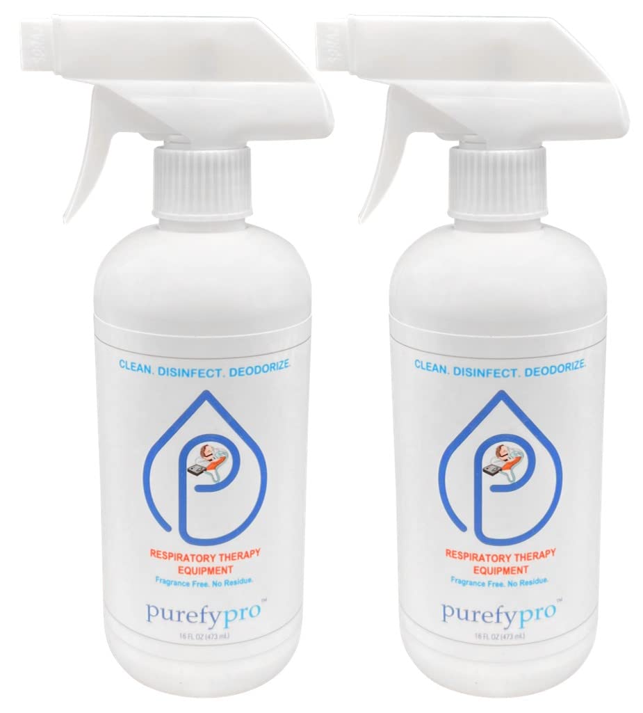 Purefypro CPAP cleaner spray bottle 16oz for quick surface disinfection