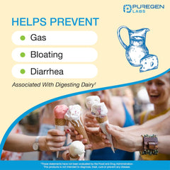 Puregen Labs Dairy Rescue packaging front showing original formula and savings.