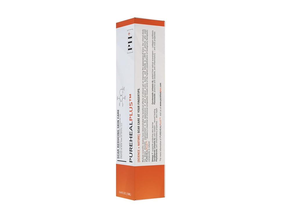Hypoallergenic formula; dermatologist-tested PureHealPlus scar gel