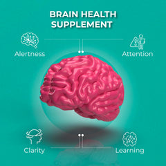 PureHealth Research Ageless Brain bottle mockup on a clean surface