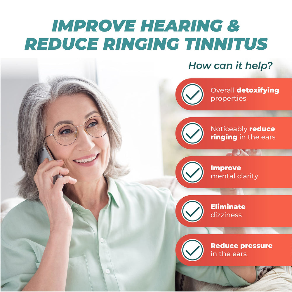 PureHealth Research Hearing Support Formula capsules held in hand imply easy supplementation.