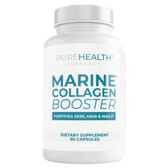 PureHealth Research Marine Collagen bottle for smoother skin