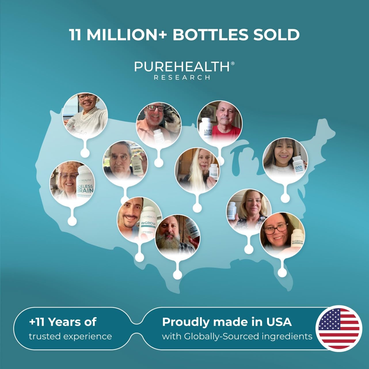 PUREHEALTH RESEARCH Matcha packaging inside view shows capsules and daily dosage