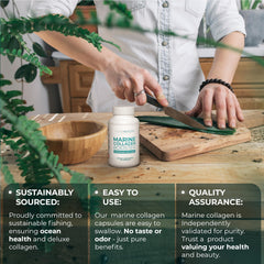 PureHealth Research Morikol Marine Tripeptides highlighting premium collagen source