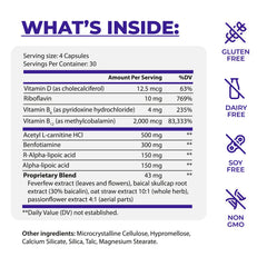 PureHealth Research Nerve Regen bottle side view highlighting dosage convenience