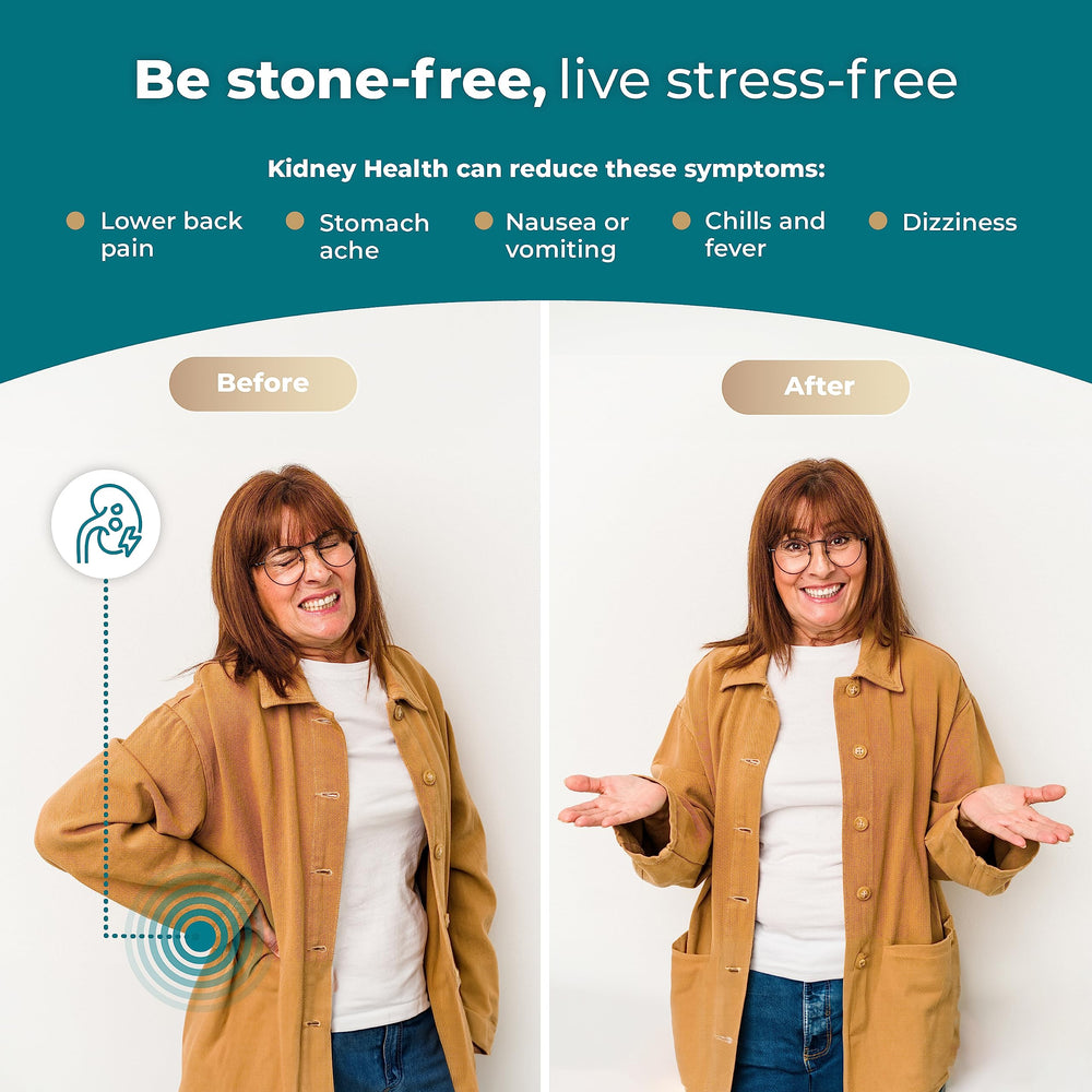 PureHealth Research stone breaker blend capsules, potentially aiding stone passage.