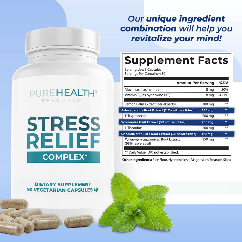 PureHealth Research glass bottle with capsules ready for daily use.