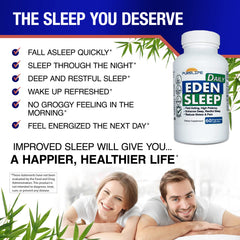 PureLife Eden Daily Sleep ritual scene illustrating a calm bedtime routine.