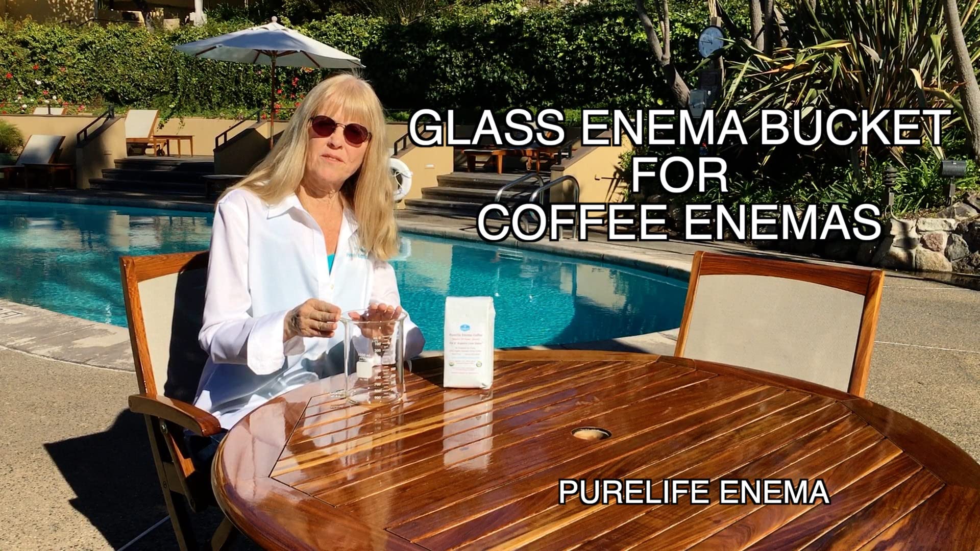 Purelife Enema Glass Buckets offer clean, non-reactive vessels.