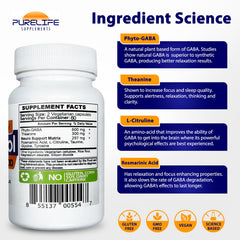 PureLife Gabatrol Daily night-time use scene for unwinding and better sleep.