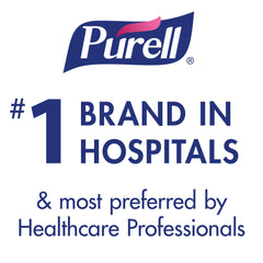 Purell Advanced Foam 70 percent ethyl alcohol label for germ protection.