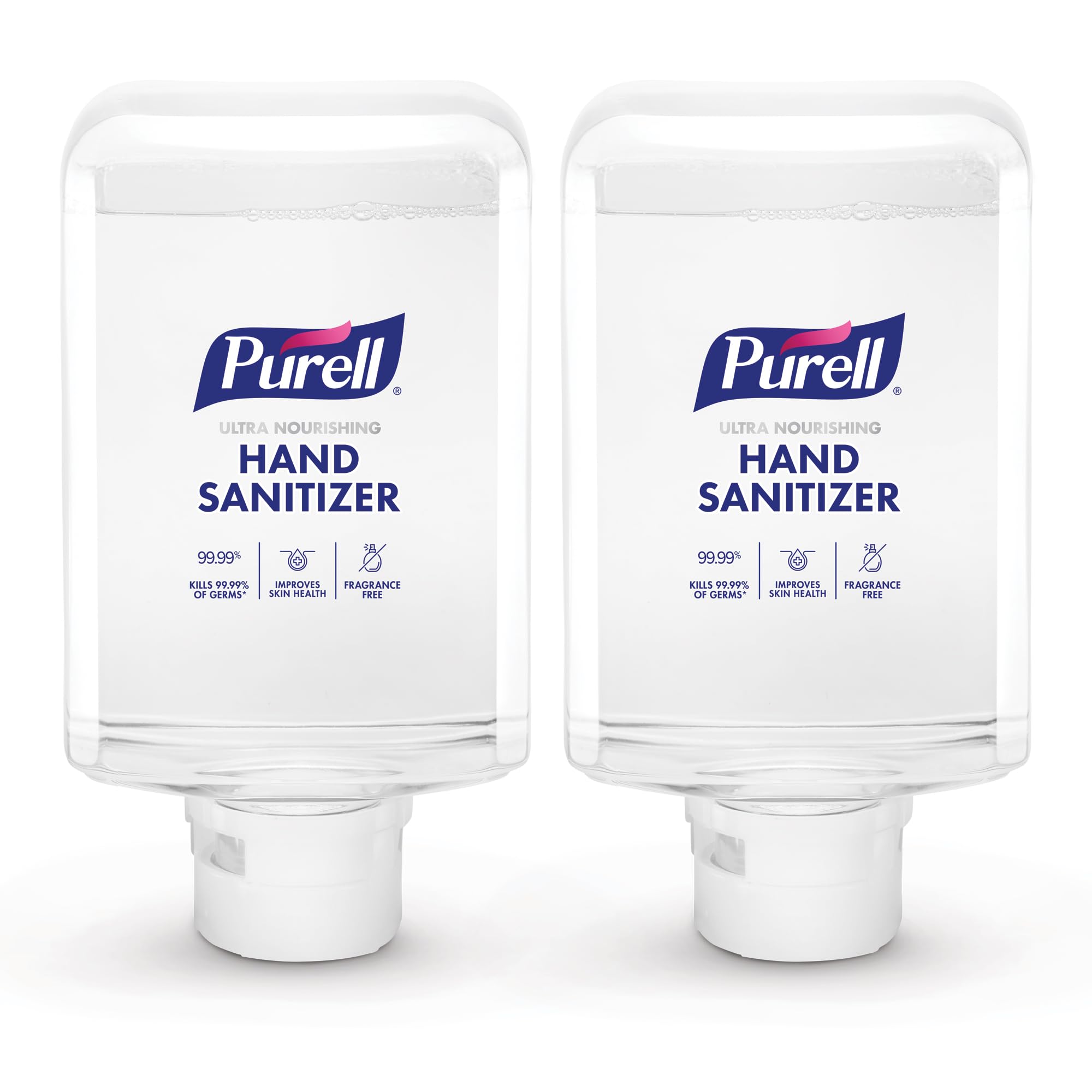 Purell Advanced Foam refill bottle for ES10 dispenser, ready for mess-free sanitizing.
