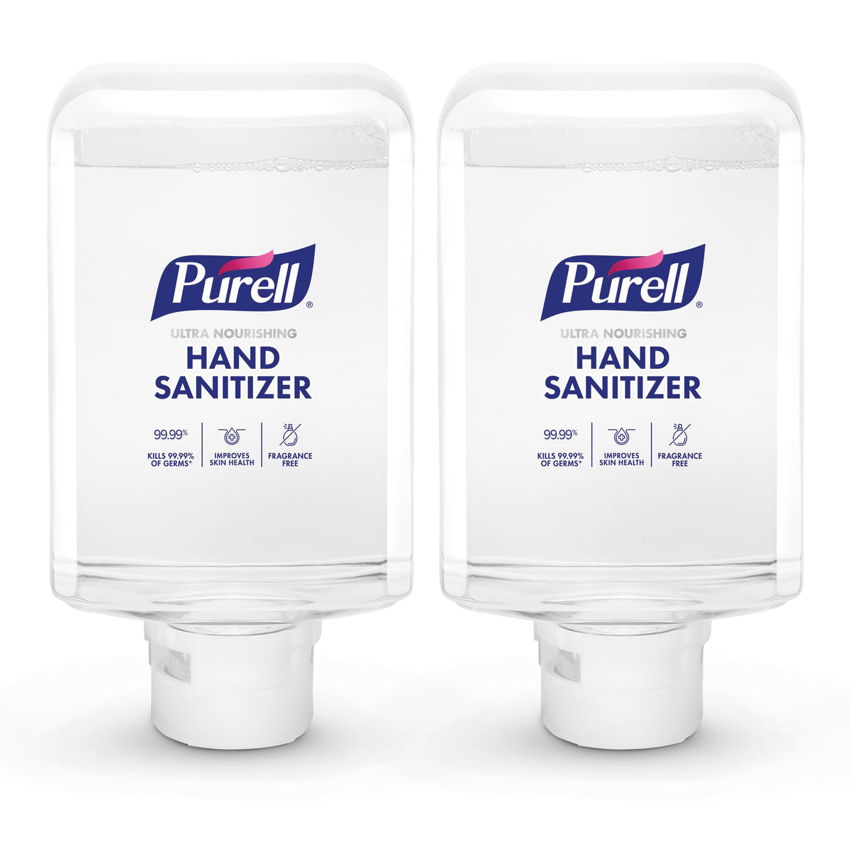 Purell Advanced Foam refill bottle for ES10 dispenser, ready for mess-free sanitizing.