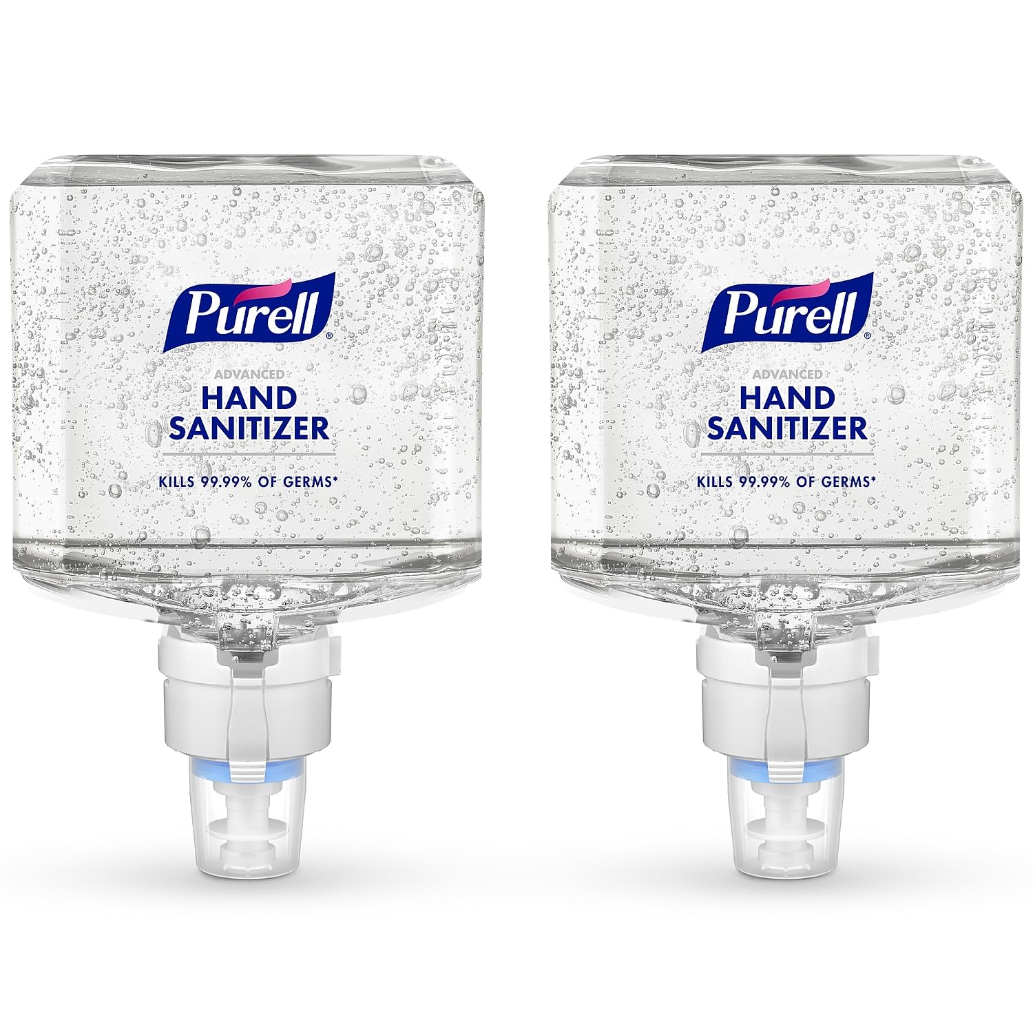 Purell Advanced hand sanitizer gel refill 1200 ml for ES8 dispenser keeps hands refreshed.