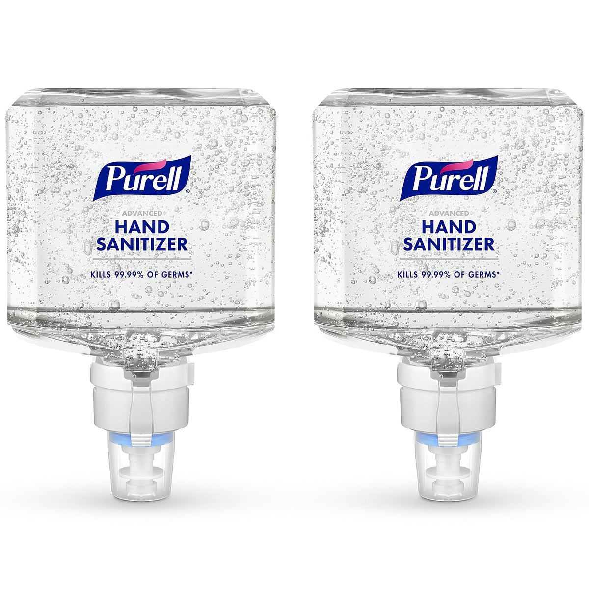 Purell Advanced hand sanitizer gel refill 1200 ml for ES8 dispenser keeps hands refreshed.
