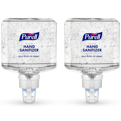 Purell Advanced hand sanitizer gel refill 1200 ml for ES8 dispenser keeps hands refreshed.