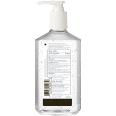 Purell Advanced Hand Sanitizer label close-up showing fragrance free and dye free formulation