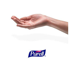Purell Advanced hand sanitizer refreshing gel bottle application for quick cleansing