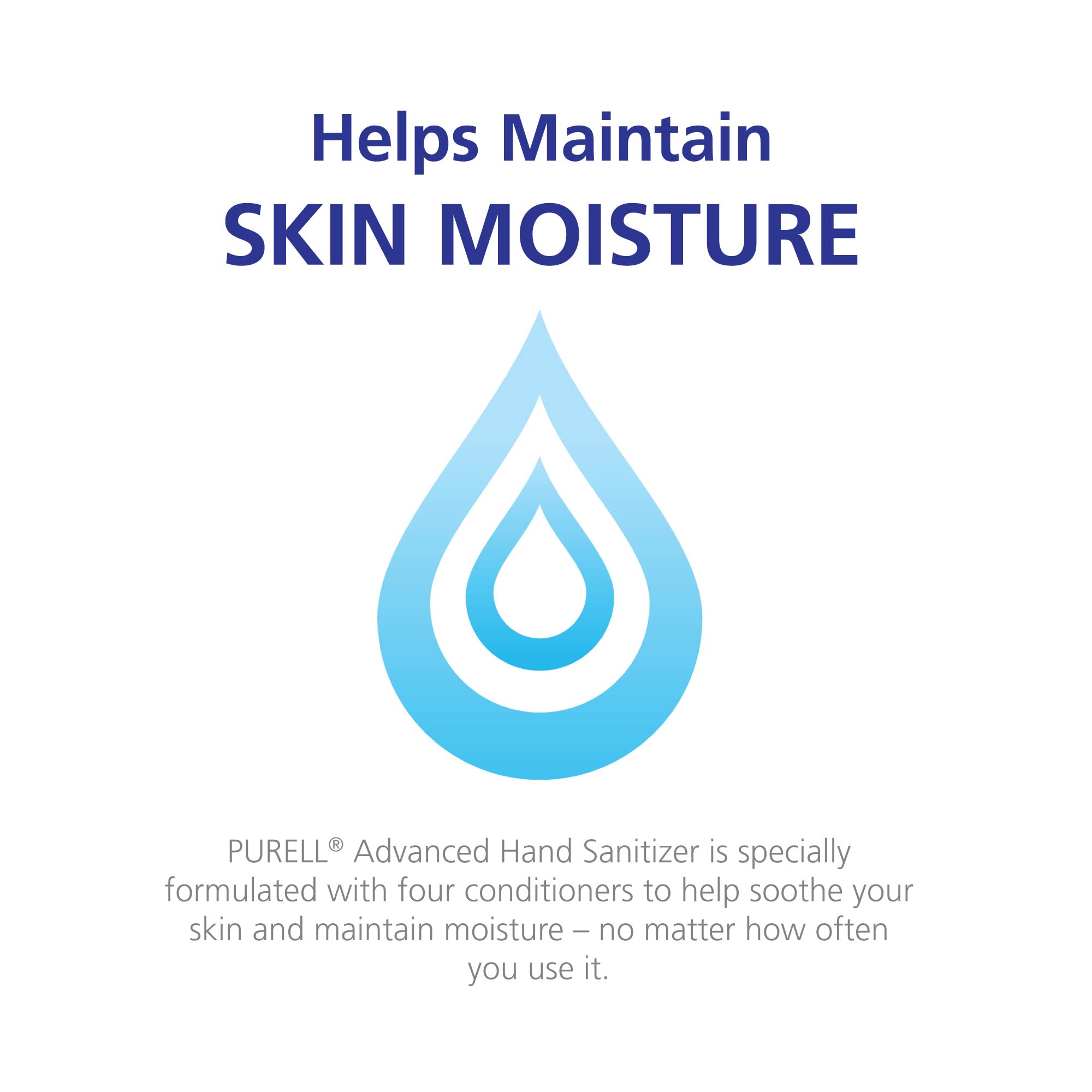 PURELL Advanced Hand Sanitizer Refreshing Gel case-24 bottles designed for workplace distribution.