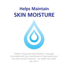 PURELL Advanced Hand Sanitizer Refreshing Gel case-24 bottles designed for workplace distribution.