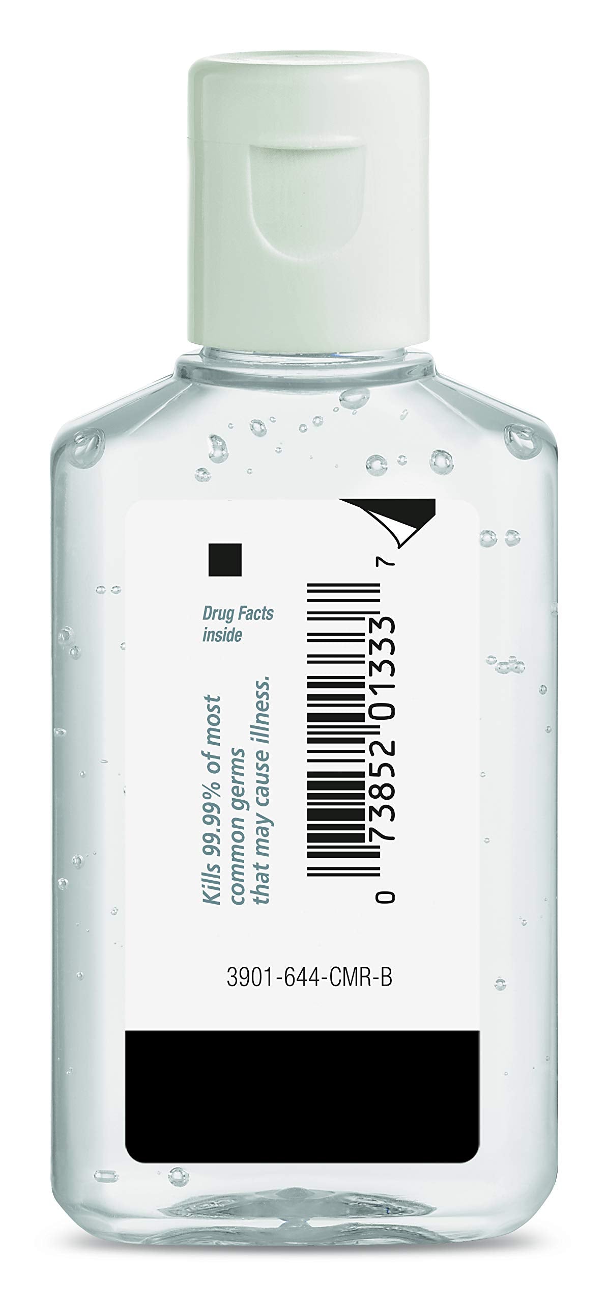 Purell Advanced Hand Sanitizer in a diaper bag ready for quick cleanups.