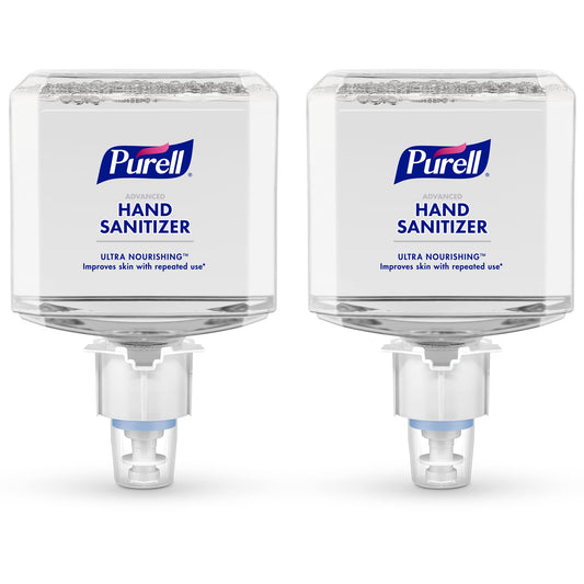 Purell Advanced Ultra Nourishing Foam refill for ES4 dispenser, fragrance-free, designed for high-use settings.