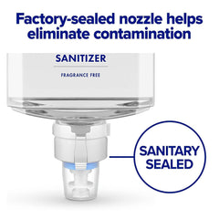 Moisturizing formula with B3 and E for comfortable daily hand sanitizing.