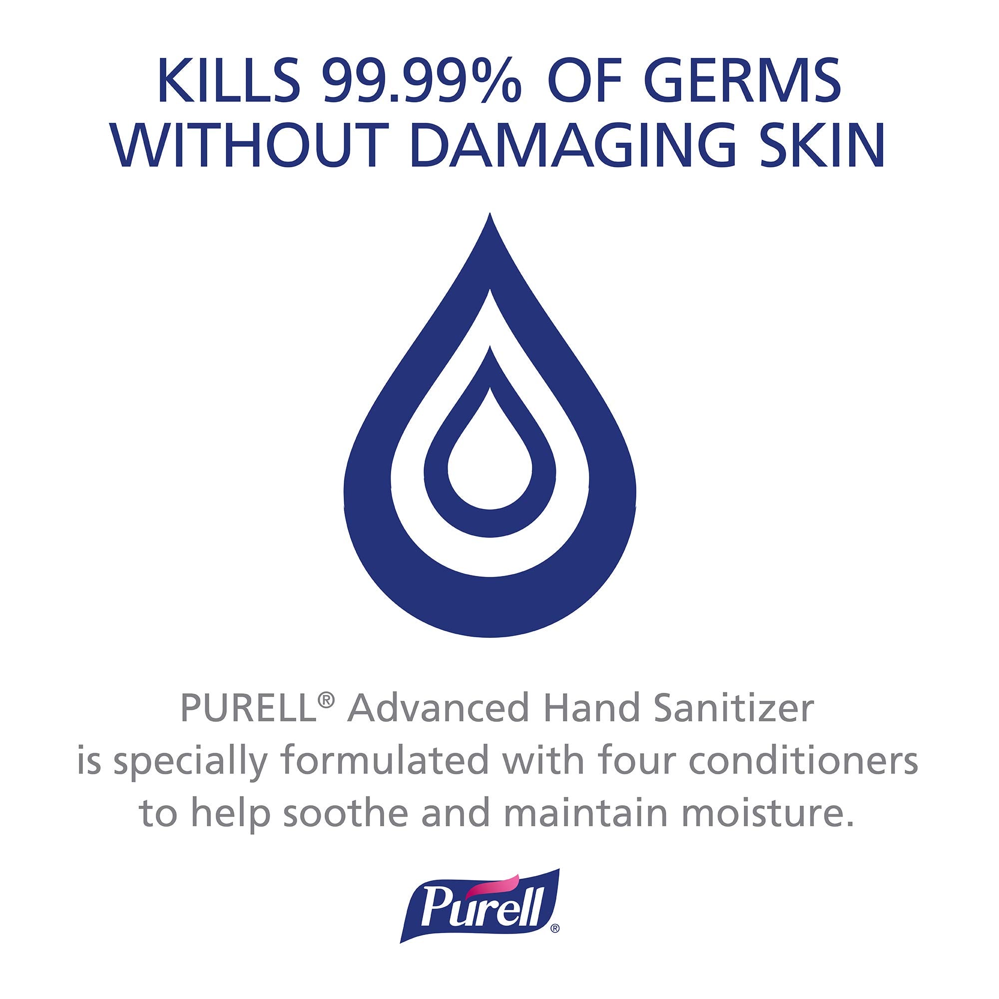 Purell conditioner-rich foam supports skin health during use